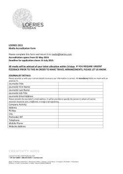 Name of Person (Note: to whom this is addressed)