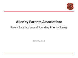 presentation - Allenby Parents