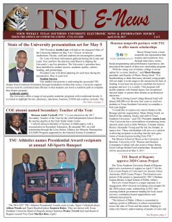 State of the University presentation set for May 5