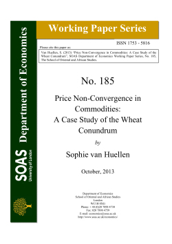 A Case Study of the Wheat Conundrum