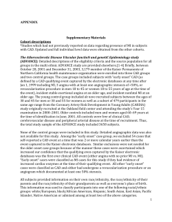 Online Appendix for the following October 20 JACC article