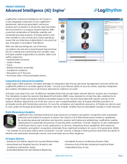 Advanced Intelligence (AI) EngineTM
