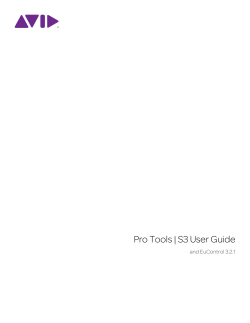 Pro Tools | S3 User Guide