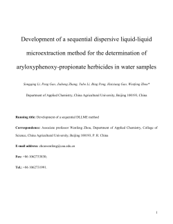 Template for Electronic Submission to ACS Journals