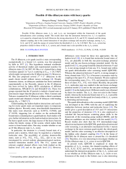 Possible H-like dibaryon states with heavy quarks