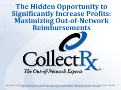The Hidden Opportunity to Significantly Increase Profits: Maximizing