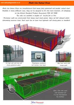 Multi-Use-Games-Areas