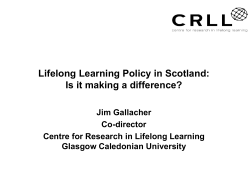 The Importance of Research in FE - Information Skills for a 21st