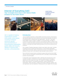 Internet of Everything (IoE)