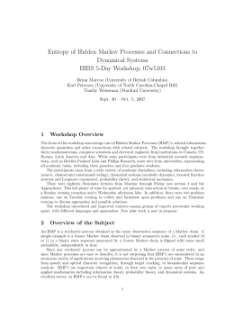 Entropy of Hidden Markov Processes and Connections to Dynamical