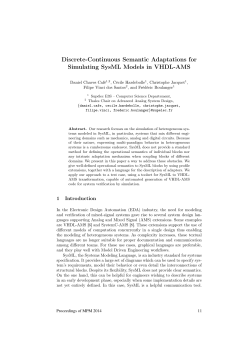 Discrete-Continuous Semantic Adaptations for Simulating SysML