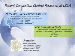 TCP Libra: Exploring RTT-Fairness for TCP