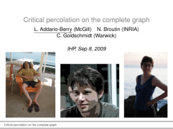 Critical percolation on the complete graph