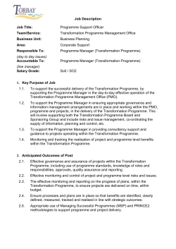 Job Description - Torbay Council