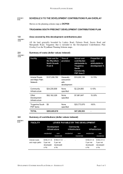 ministerial direction - Department of Transport, Planning and Local