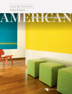 Color By Numbers - Crossville, Inc.