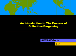 An Introduction to the Process of Collective Bargaining