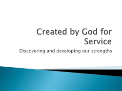 strength - Michigan District, LCMS