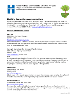 Field Trip Destination Recommendations