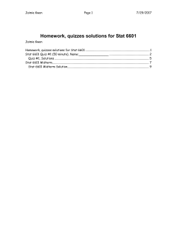 Stat 6601, Jaimie Kwon