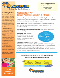 The Place To Be For Games! Play! Fun! Activity! 8c