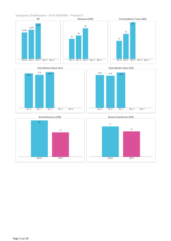 Company Dashboard – Firm MATRIX – Period 2