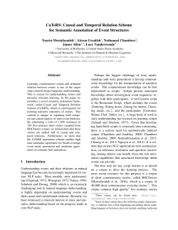 CaTeRS: Causal and Temporal Relation Scheme for Semantic