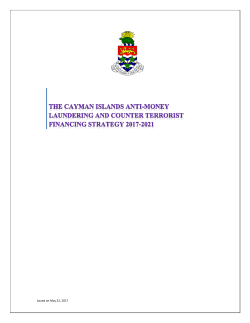 the cayman islands anti-money laundering and counter terrorist