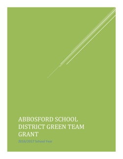 Green Team Grant - $300