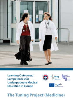 Learning Outcomes/ Competences for