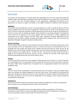 Core Casuals - Life Saving Victoria