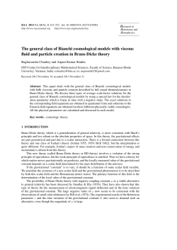 The general class of Bianchi cosmological models with viscous fluid