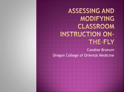 Slide 1 - Orbis Cascade Alliance