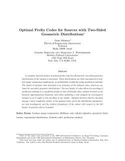 Optimal prefix codes for sources with two-sided geometric