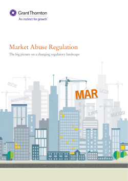 Market Abuse Regulation