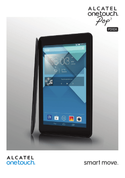 Alcatel OneTouch Pop 7 User guide