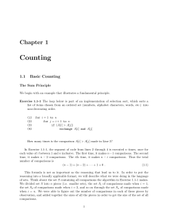 Counting - Dartmouth Math Department