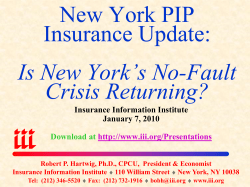 NYPIP-0107104 - Insurance Information Institute