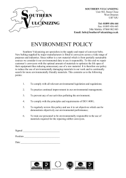 Tarmac Site Survey - Southern Vulcanizing Ltd
