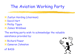 THE AVIATION AND SPACE INSURANCE MARKET