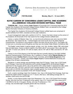 FOR IMMEDIATE RELEASE: Tuesday, June 1, 2004