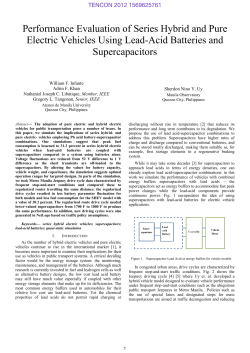 Performance Evaluation of Series Hybrid and Pure Electric Vehicles