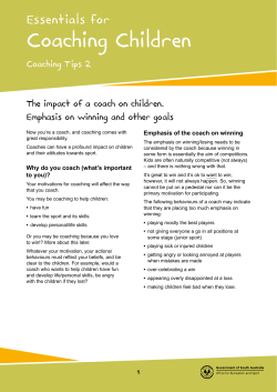 Coaching Tips 2