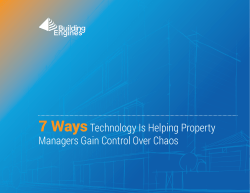 7 WaysTechnology Is Helping Property Managers Gain Control Over