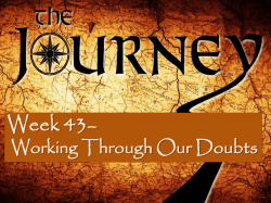 powerpoint - Sandy Ridge Community Church