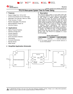 TPL5110 - Texas Instruments