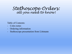 Littmann 3100 Google PPC - University of Alberta Medical Students