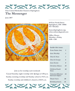 June 2017 - First United Methodist Church of Springboro