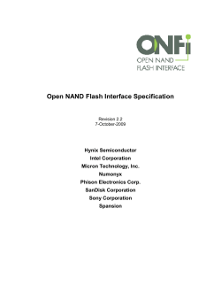 ONFI 2.2 Spec