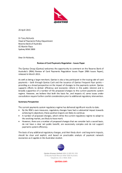 11 April 2007 - Reserve Bank of Australia
